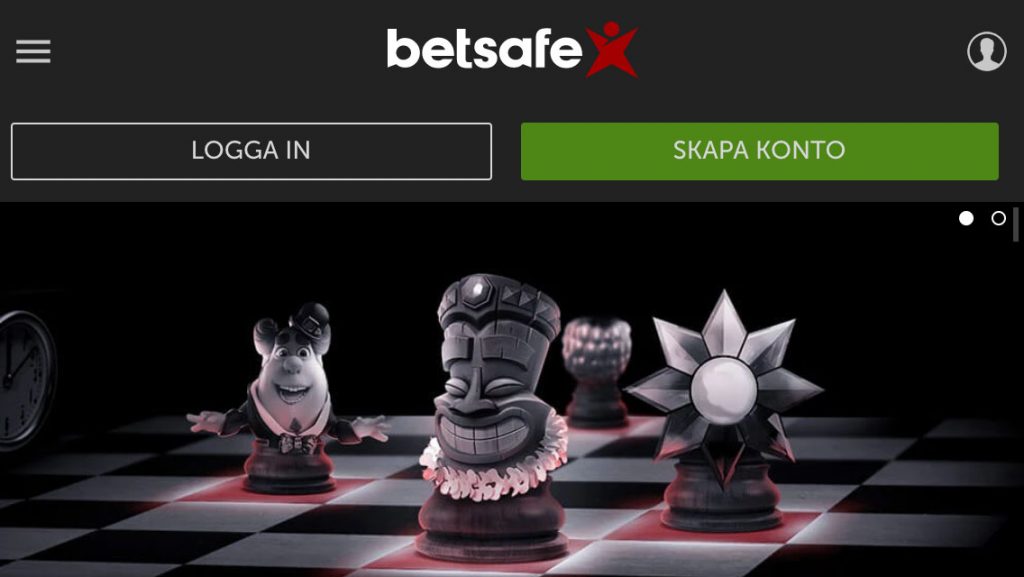 Betsafe Casinos lobby