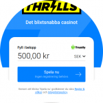 Thrills Casino insättning utan konto