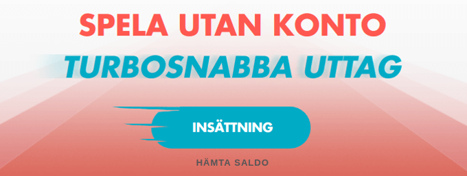 TurboVegas utan konto