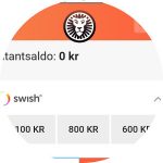 LeoVegas Swish insättning