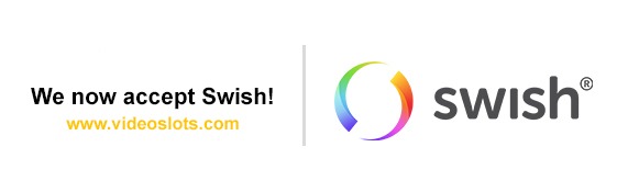 Swish betalning är nu även möjligt på videoslots.com