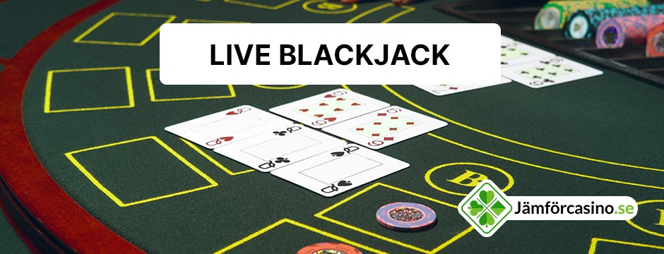 Spela blackjack live online